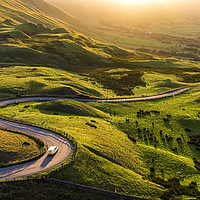 Buy canvas prints of Edale road by John Finney