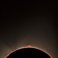 Buy canvas prints of Total Eclipse Plasma  by John Finney