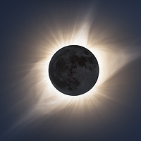 Buy canvas prints of Totality in HDR by John Finney