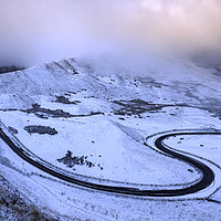 Buy canvas prints of Edale snow  by John Finney