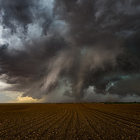 Buy canvas prints of Tornado near Patricia, TX  by John Finney