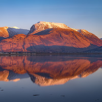 Buy canvas prints of Ben Nevis from Corpach, Scotland.  by John Finney