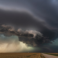 Buy canvas prints of Enid Supercell part 1 by John Finney