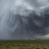 Buy canvas prints of Hailstorm over Nebraska by John Finney