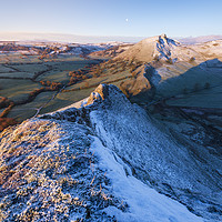 Buy canvas prints of Parkhouse hill Winter sunrise  by John Finney