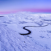 Buy canvas prints of Edale Valley Winter Dawn by John Finney