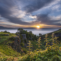 Buy canvas prints of Cave Dale June sunrise by John Finney