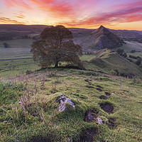 Buy canvas prints of Footsteps at Dawn, Derbyshire Peak District. by John Finney