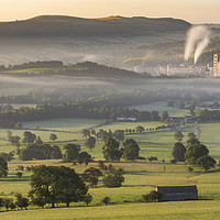 Buy canvas prints of Hope Valley Derbyshire by John Finney