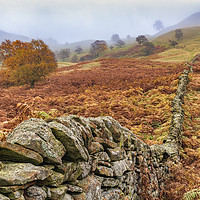 Buy canvas prints of Autumnal Landscape of the Peak District  by John Finney