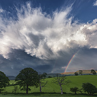 Buy canvas prints of Storm over Cumbria by John Finney