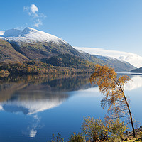 Buy canvas prints of Helvellyn from Thirlmere, Lake District.  by John Finney