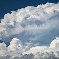 Buy canvas prints of The King of Clouds; Cumulonimbus by John Finney