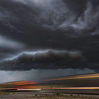 Buy canvas prints of New Mexico Supercell  by John Finney