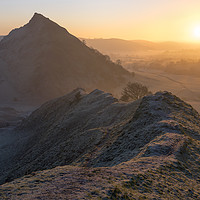 Buy canvas prints of Parkhouse Hill from the Spine of Chrome hill by John Finney