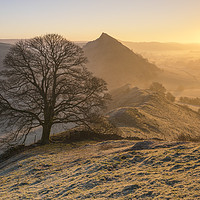 Buy canvas prints of Parkhouse Hill sunrise from Chrome hill  by John Finney
