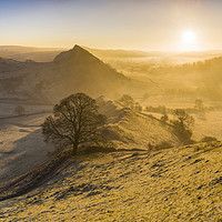 Buy canvas prints of Parkhouse Hill sunrise from Chrome hill   by John Finney