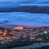 Buy canvas prints of Keswick Old Town, Lake District by John Finney