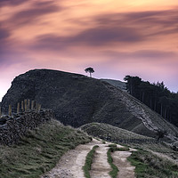 Buy canvas prints of Back Tor sunrise, from The Great Ridge by John Finney