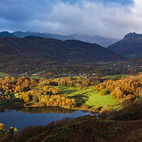 Buy canvas prints of The Great Langdales by John Finney