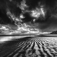 Buy canvas prints of Bamburgh Winter Mood by John Finney