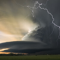 Buy canvas prints of The Dark Side of the Storm. by John Finney