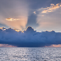 Buy canvas prints of Tropical storm at Key West by ELENA ELISSEEVA