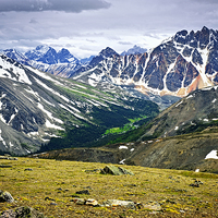 Buy canvas prints of Rocky Mountains in Canada by ELENA ELISSEEVA