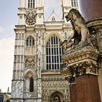 Buy canvas prints of Westminster Abbey by ELENA ELISSEEVA