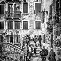 Buy canvas prints of  Streets of Venice by Traven Milovich