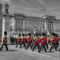 Buy canvas prints of  Changing of the Guard by Lee Nichols