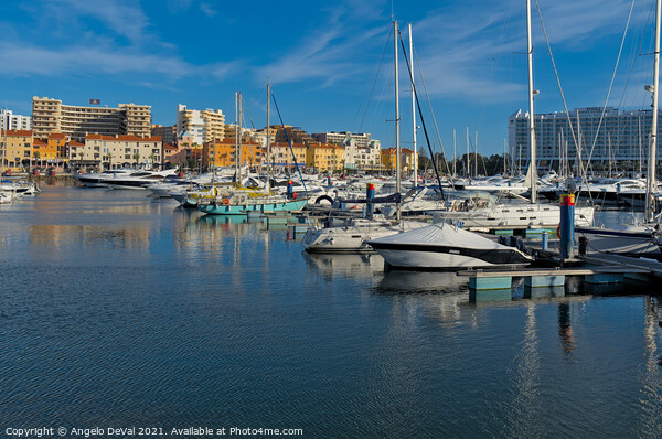Marina of Vilamoura at afternoon Picture Board by Angelo DeVal