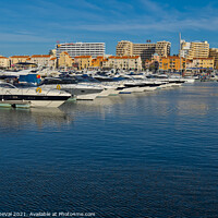 Buy canvas prints of Marina of Vilamoura during afternoon by Angelo DeVal