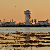 Buy canvas prints of Ria Formosa view of the Faro Island by Angelo DeVal