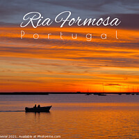 Buy canvas prints of Ria Formosa Postcard - Portugal by Angelo DeVal