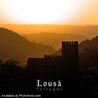 Buy canvas prints of Lousa Castle Travel Art - Portugal by Angelo DeVal