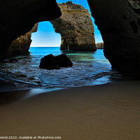 Buy canvas prints of Silky sands and Arch by Angelo DeVal