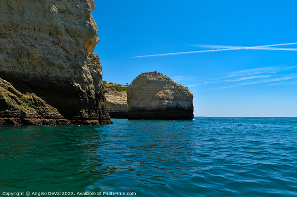 Cliffs of Benagil - Algarve Picture Board by Angelo DeVal