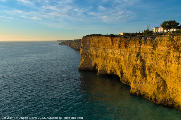 Carvoeiro Cliffs - Algarve Picture Board by Angelo DeVal