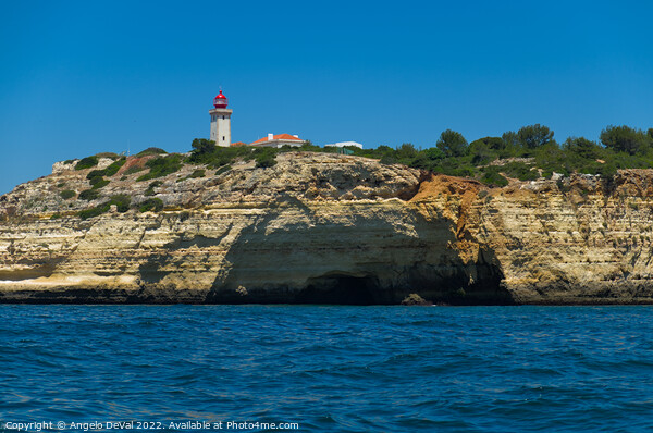 Lighthouse of Alfanzina in Algarve Picture Board by Angelo DeVal