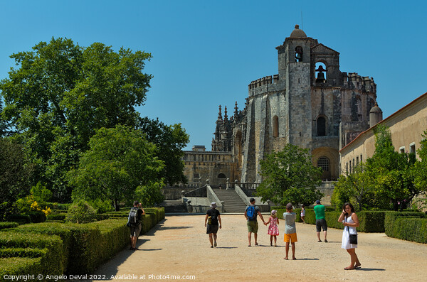The Convent of Christ in Tomar. Portugal Picture Board by Angelo DeVal
