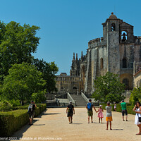Buy canvas prints of The Convent of Christ in Tomar. Portugal by Angelo DeVal