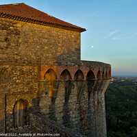 Buy canvas prints of Ourem Castle. Santarem, Portugal by Angelo DeVal