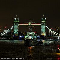Buy canvas prints of Tower Bridge and SS Belfast by Angelo DeVal