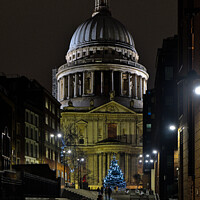 Buy canvas prints of Saint Paul's Cathedral. London by Angelo DeVal