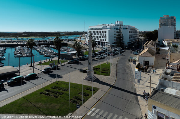 Downtown Faro Overview  Picture Board by Angelo DeVal
