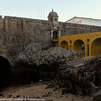 Buy canvas prints of Fort of Peniche by Angelo DeVal