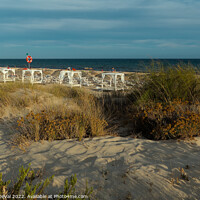 Buy canvas prints of Praia Verde Dunes In Algarve by Angelo DeVal