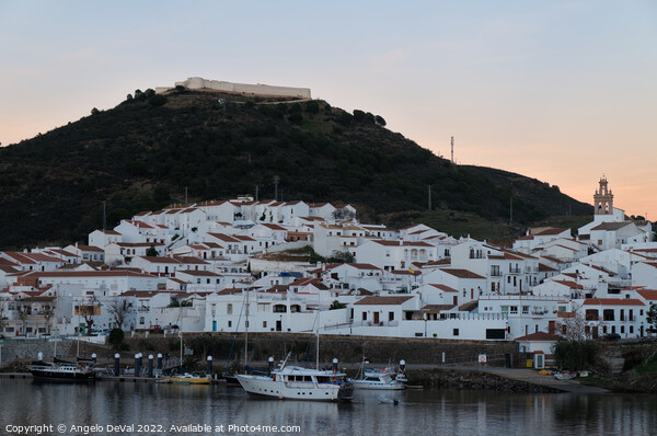 Sanlucar de Guadiana at Dusk in Andalusia Picture Board by Angelo DeVal