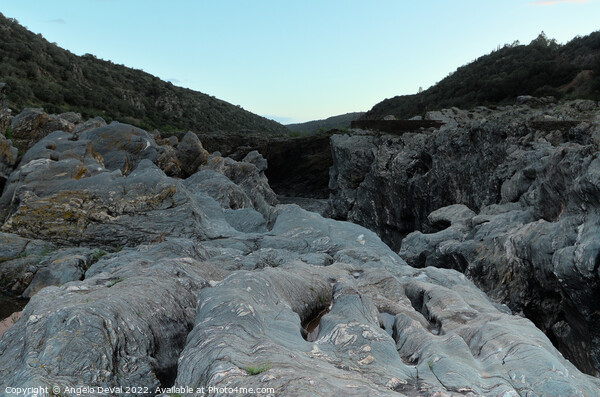 Pulo do Lobo Geologic View. Alentejo Picture Board by Angelo DeVal